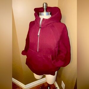 Mulled Wine Half Zip Lulu Scuba